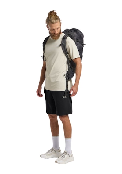 Jack Wolfskın Jack Wolfskin Prelight Stride Erkek Siyah Şort 6000 Siyah