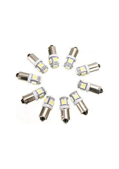 Ba9S H5W 57 5 Ledli Tavan Park Torpido Ampulü 6 Adet