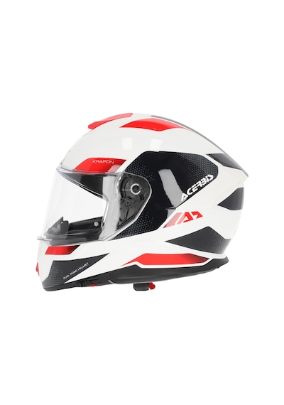 Acerbis Krapon 22-06 Kask Beyaz Kırmızı Kırmızı - Beyaz