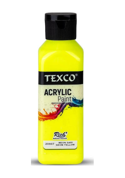 Neon Boya Sarı 130 Ml Neon Sarı