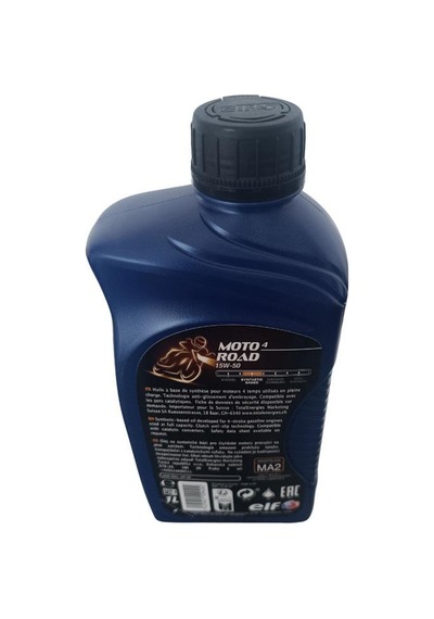 Elf Moto 4 Road 15w50 1 Litre