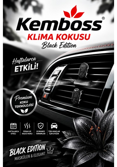 Black Edition Araç Klima Kokusu