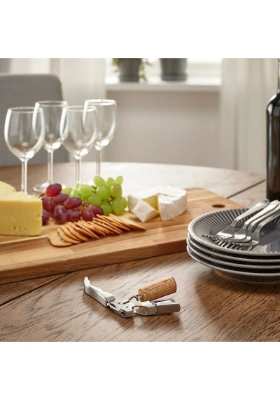 Ikea Segelfısk Sommelier Tirbuşon Ve Şişe Açacağı 12 Cm Krom