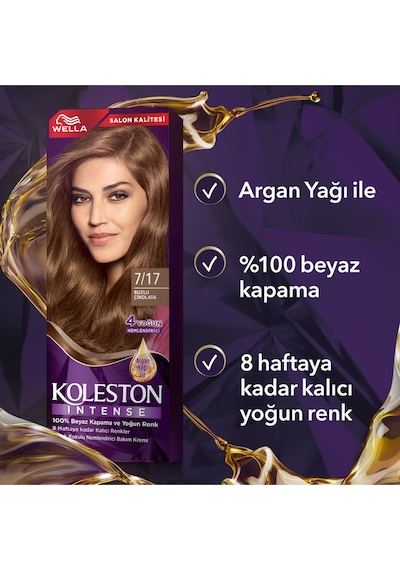 Koleston Intense 7/17 Buzlu Çikolata Saç Boyası
