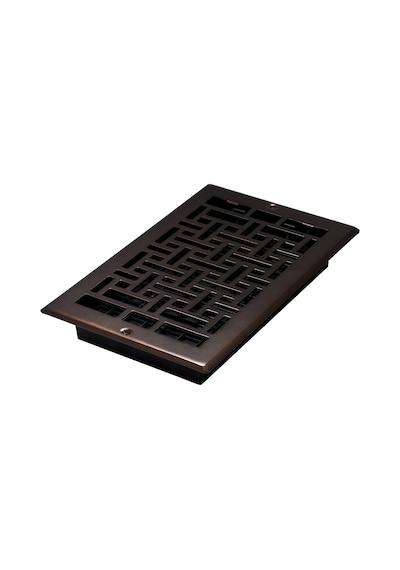 Decor Grates Ajl610w-rb Oriental Duvar Kaydı, 15x25 Cm, Ovuşturulmuş Bronz Kaplama