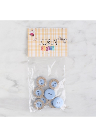 Loren Crafts 8 Li Açık Mavi - 350
