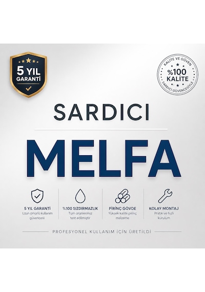 Defne Lavabo Bataryası  Pirinç Gövde Çift Su Girişli Musluk Krom