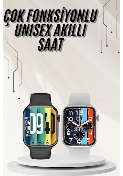 Plastik - 800 - Kordonlu Atışı Uyku Takibi Ve Çağrı Cevaplayabilen I8 Pro Max - Kmrsfres - Akıllı Saat Dpas26