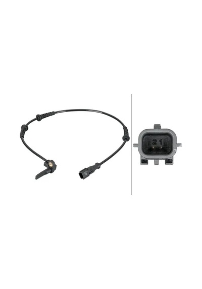 Abs Sensörü - Dacia Duster, Sandero - Hella-6pu012806941