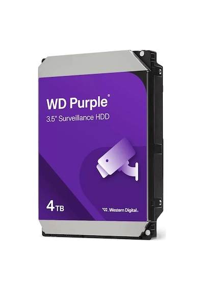 4 Tb 3.5 Purple Sata3 5400rpm 128mb 7/24 Guvenlık Wd44purz 3 Yıl Resmı Dıst Garantılı