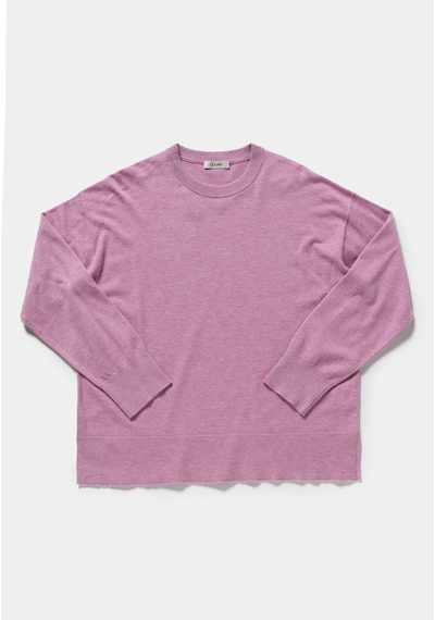 Colin's Colins Regular Fit Yuvarlak Yaka Düz Kadın Pembe Kazak Cl1081242 Q1.v2 Pme Pink Melange