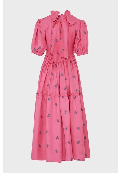 N22yn2067 Nocturne Elbise Pembe