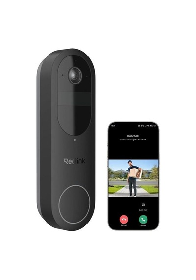 Reolınk 4mp Wıfı Dorbell Bataryalı Kapı Zili Poe