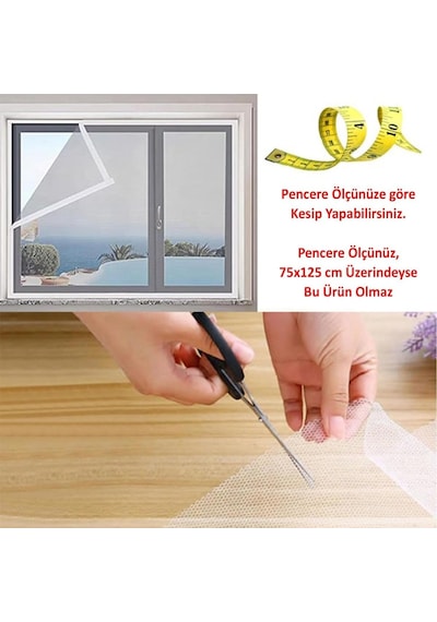 Sin-tak Pratik Sineklik 75x125 1 Adet Diğer