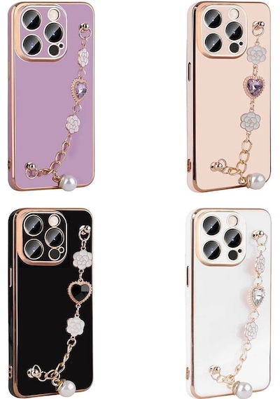 Apple Uyumlu iPhone  15 Pro Max Kılıf El Tutamaçlı Kamera Korumalı Zore Taka Silikon Kapak