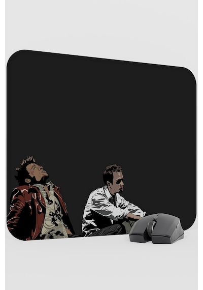 Fight Club Dövüş Kulübü Film V5 48x40 Xl Gaming Kauçuk Kaymaz Taban Mouse Pad Fare Altlığı