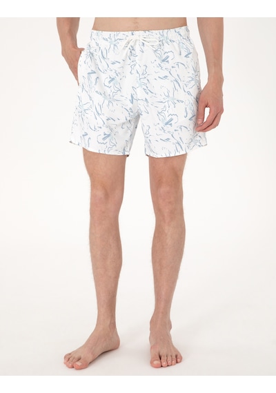 Pierre Cardin Erkek Açık Mavi Deniz Şortu 50307958-vr003 Açık Mavi