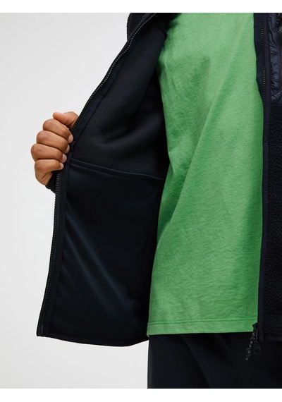 Peak Performance M Pile Zip Jacket Black Erk Fleece G80293020-001 Siyah