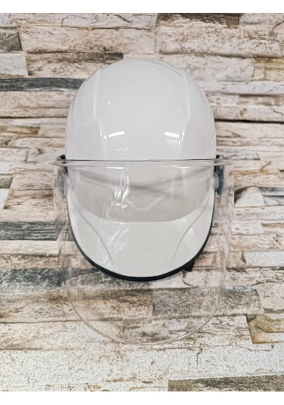 Mto Jokey Açık Kask Beyaz