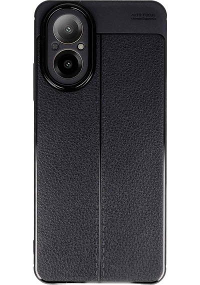 Uryport Realme 12 Lite Kılıf Auto Focus Kapak - Siyah