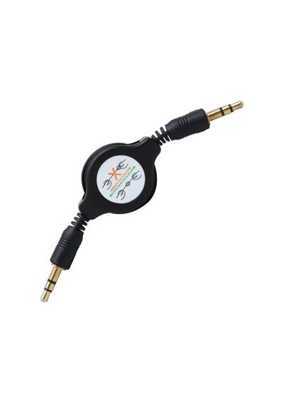 Makaralı 3.5 Mm Stereo Erkek-erkek Kablo