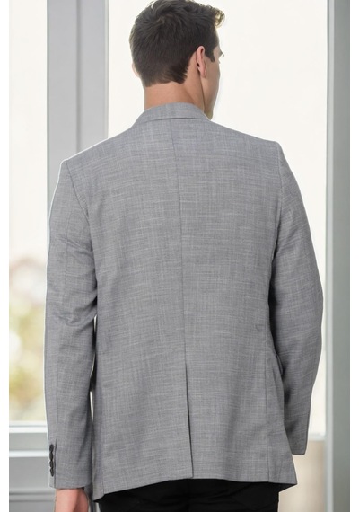 C9058 Dewberry Erkek Ceket-gri-2