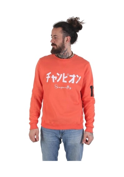 Superfly Erkek Sweatshirt Turuncu