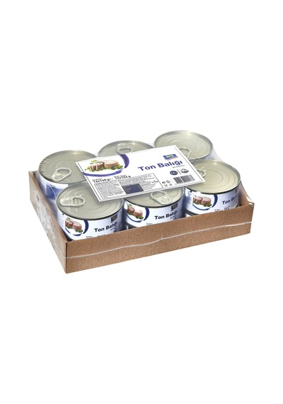 Aro Ton Balık Koli 12 X 160 G İri Parçalı Skipjack 2'li Ekonomik Paket - 2 Adet Tarı