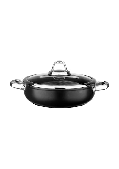 LEGGNO MST2828ST26BK  MASTER TITANIUM SIĞ TENCERE SİYAH 26CM