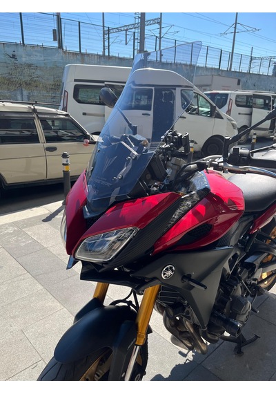 2016-19 Yamaha Mt07 Tracer Uzun Ön Cam Açık Füme Zeus 4mm 54cm Mt 07 Acik Füme