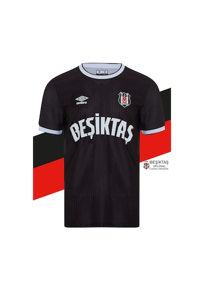 Beşiktaş Orijinal Lisanslı Nostalji Siyah Çocuk Forma Siyah