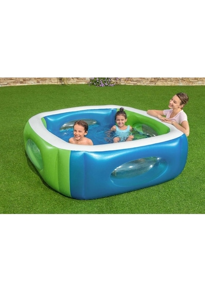 Bestway Pencereli Kare Havuz 168 168 56 Cm