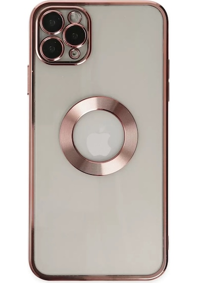 Newface Apple İphone 11 Pro Kılıf Slot Silikon - Rose Gold