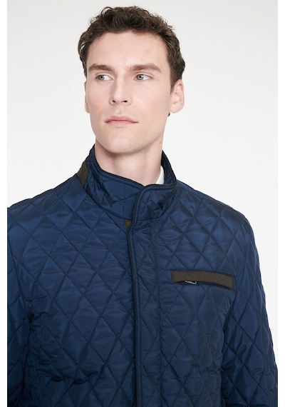 AC&Co / Altınyıldız Classics Erkek Lacı Standart Fit Normal Kesim Dik Yaka Yan Cepli Overcoat Laci