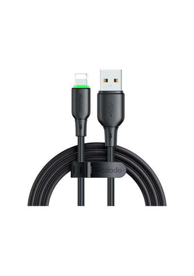 Mcdodo Ca-4741 12w Usb  Apple Uyumlu iPhone  Şarj Data Kablo 120cm Siyah