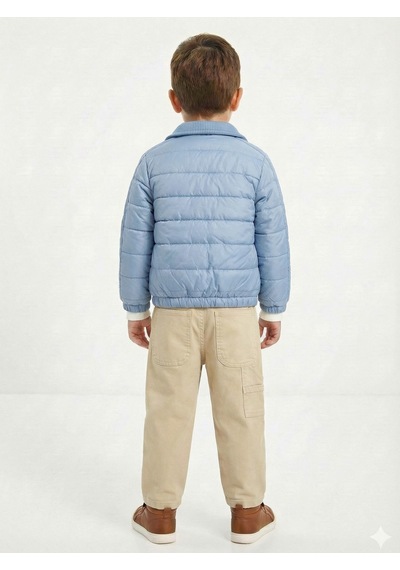 Xo Kids Erkek Çocuk 3lü Alt Üst Takım 2-5 Yaş 12212 Mavi