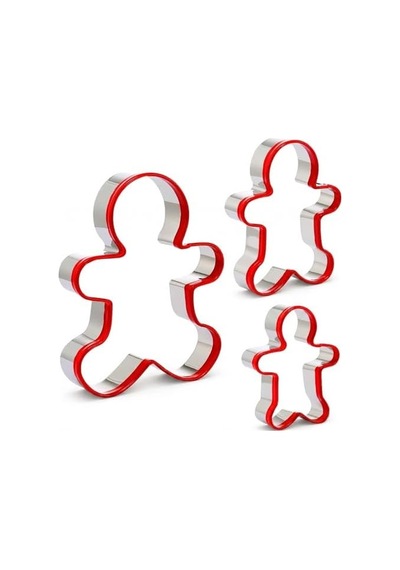 Gingerbread Adam Kurabiye Kalıbı 3 Lü Set, Silikon Kaplı Güvenli Kenar, Paslanmaz Çelik Dayanıklı Kesim Aparatı, Kolay Temizlenir, Kurabiye Şekillendirme İçin Ev Tipi Pasta Hamur Kalıbı 50 x 22 Gingerbread Adam Kurabiye Kalıbı 3 Lü Set, Silikon Kaplı Güvenli Kenar, Paslanmaz Çelik Dayanıklı Kesim Aparatı, Kolay Temizlenir, Kurabiye Şekillendirme İçin Ev Tipi Pasta Hamur Kalıbı 50 x 22