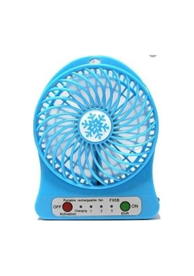 Portable F1 Şarjlı Mini Masaüstü Vantilatör Fan