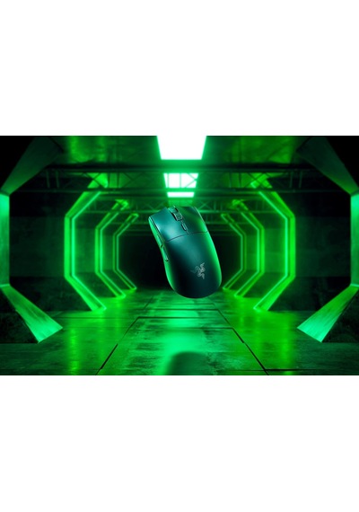 Viper V3 Hyperspeed - Kablosuz Esports Fare Focus Pro 30k Optik Sensör, 280 Saate Kadar Pil, 2. Nesil Mekanik Fare Anahtarları, 4000 Hz Kablosuz Örnekleme Hızı Siyah