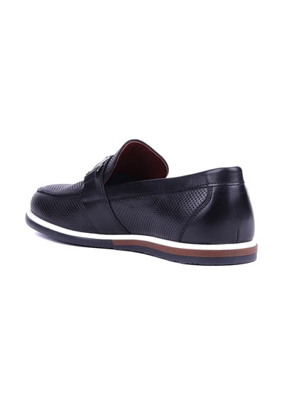 Shoetyle - Hakiki Deri Siyah Renk Erkek Loafer - 900-5219-1482