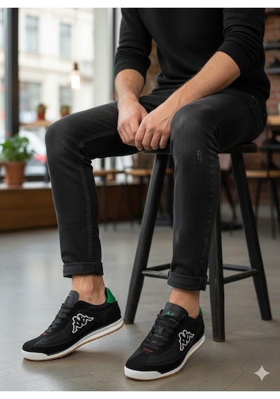 Kappa Kp-1041 Seibo Orijinal Ürün Sneaker Ayakkabı Siyah