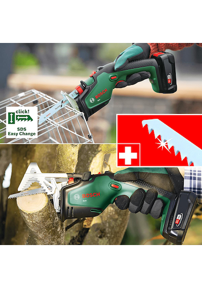 Bosch KEO 18 LI Çift Akülü 2AH + 2.5AH Bahçe Testeresi - 0600861A00