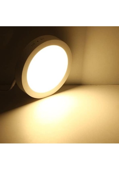 Sekatech Led Panel Aydınlatma 18w Yuvarlak Gün Işığı Sıva Üstü İç Mekan Genel