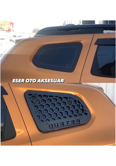 Dacia Duster 2018 Metal Kelebek Cam Koruma 2 Parça