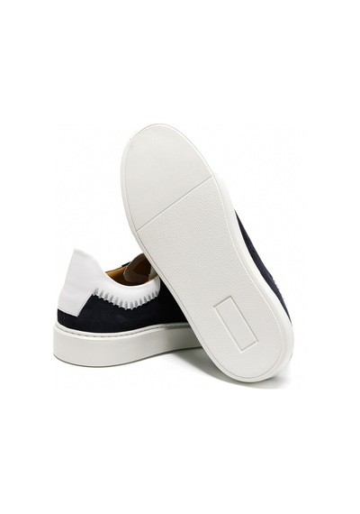 Lacivert Sneaker Günlük Erkek Diğer Mo-27050a005-27050 Giuseppe Mengoni Laci Süet Lacivert