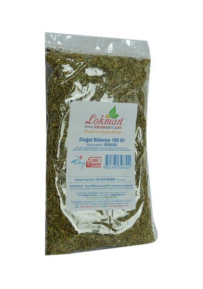 Biberiye Doğal 100 Gr Paket