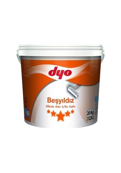 Beşyıldız Silikonlu İç Dış Astar 20 Kg Beyaz 0