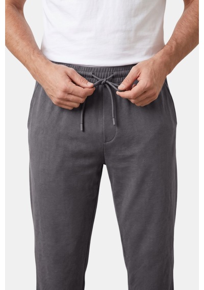 Deep Sea Deepsea Füme Baggy Style Likralı Lastikli İpli Erkek Spor Pantolon 2600262