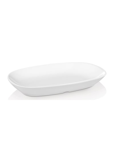 Vural Melamin 230534 Oval 6lı Kayık Tabak-34 Cm