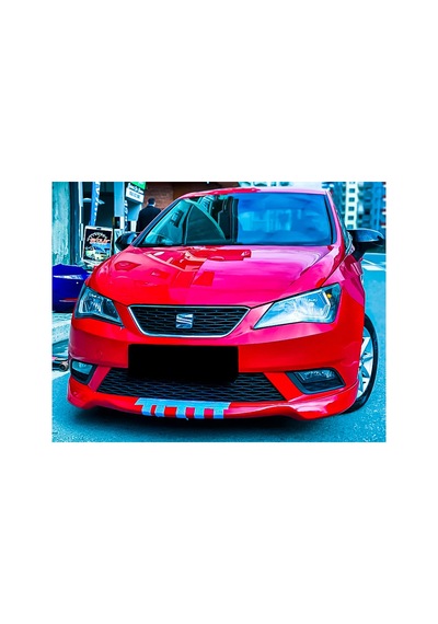 Seat İbiza Mk4 Steinmetz Ön Ek Plastik Siyah Karlık-ön-ek-bodykit 2008 - 2016